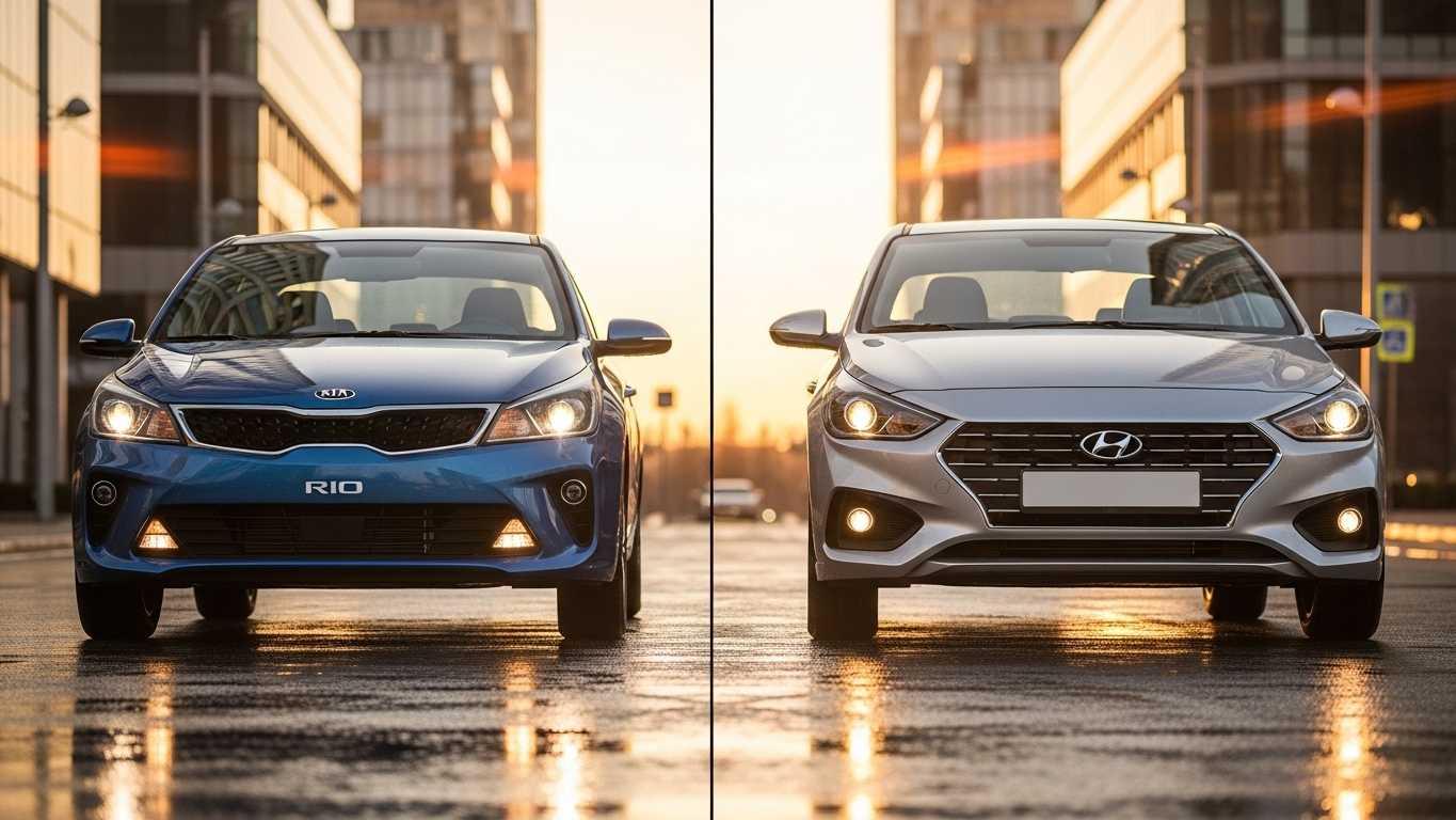 sravnenie kia rio i hyundai solaris kakoy luchshe dlya arendy 1