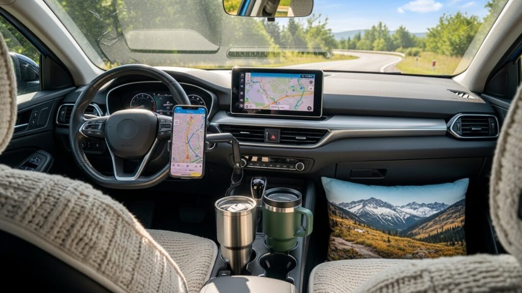 luchshie aksessuary dlya komfortnogo puteshestviya na arendovannom avtomobile