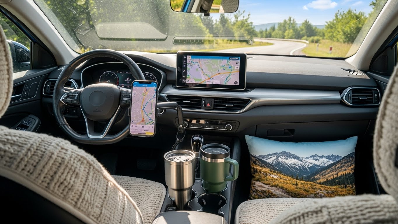 luchshie aksessuary dlya komfortnogo puteshestviya na arendovannom avtomobile